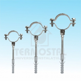 COLIERE CLP-  d.i. 20 mm, 1/2'' CU GARNITURA