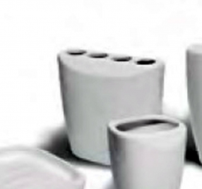 Suport periute dinti ceramica Flipp
