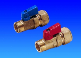 ROBINET SFERA MINI 1/2''M CU RACORD PT PEX