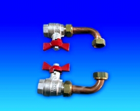 Set 2 robineti sfera pentru ventiloconvectoare