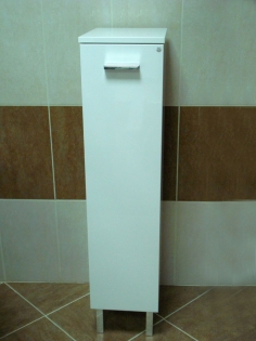 SEMICOLOANA DX THUS ALBA,25x110x34, 1 USA, PICIOARE CROMATE