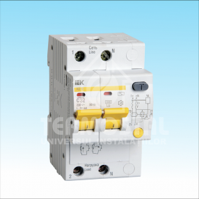 AUTOMAT DIFERENTIAL АД12 2Р 32А 30мА