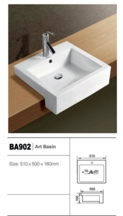 LAVOAR PE BLAT BA902 510*500*160 MM
