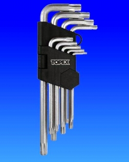 CHEI TORX T10-T50 SET 9 BUC. LUNGI DINAMOMETRU TOPEX