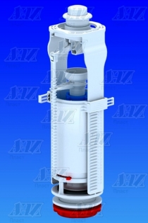 MECANISM WC MONOCOMANDA CU BUTON ALB